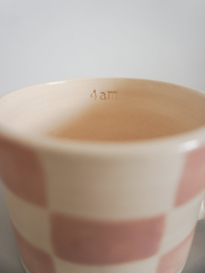 Taza Estampado Rosa