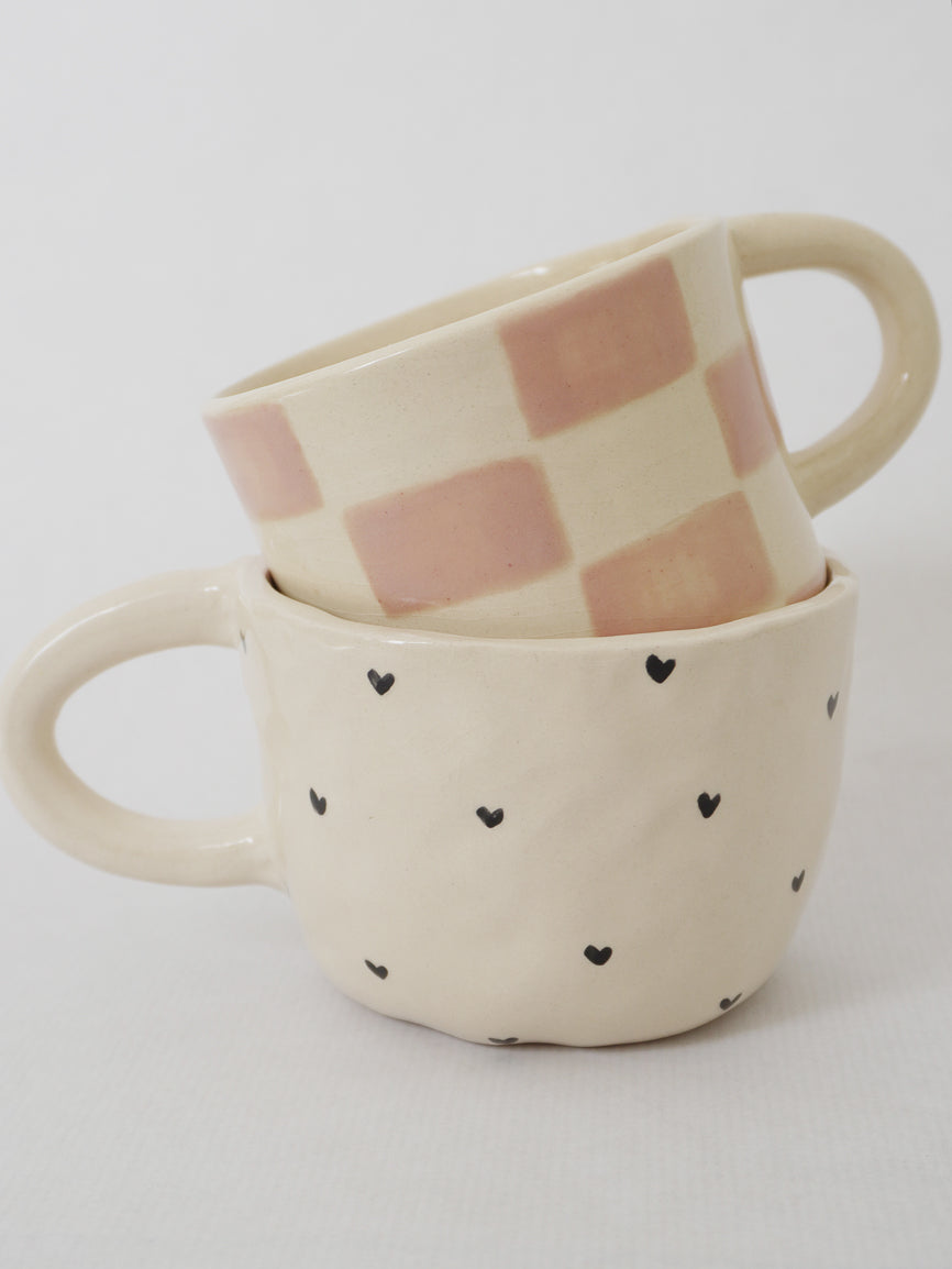 Taza Estampado Rosa