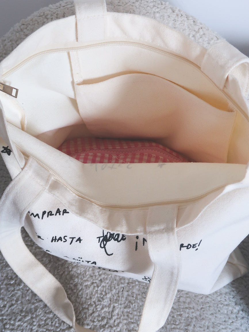 Tote bag Girls Notes